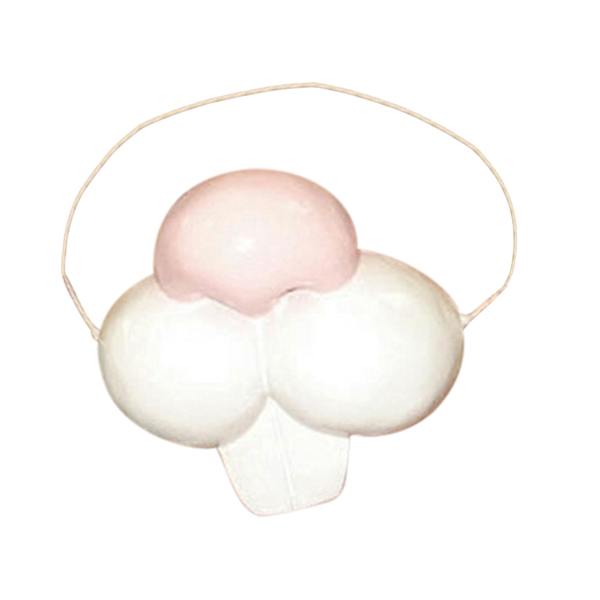 Bristol Novelty Rabbit Nose Costume - Pink/White - 