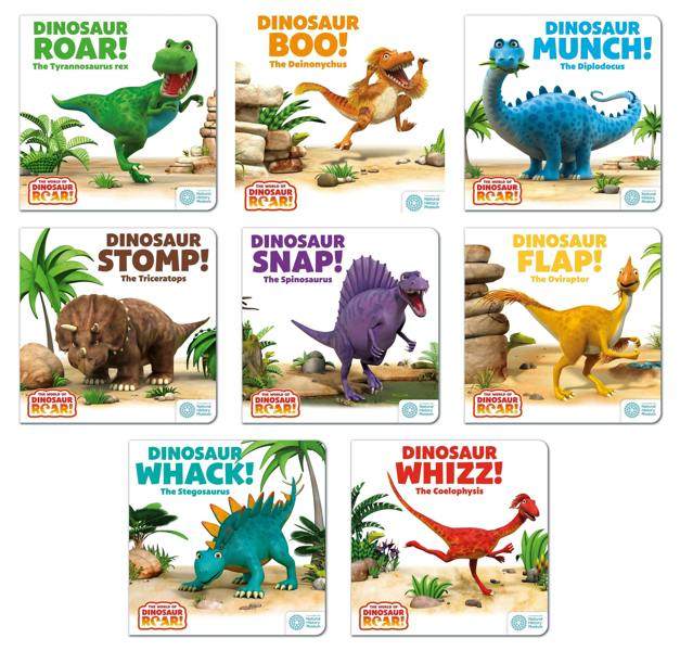 The World Of Dinosaur Roar Series 8 Books Collection Set (Books 1-8)