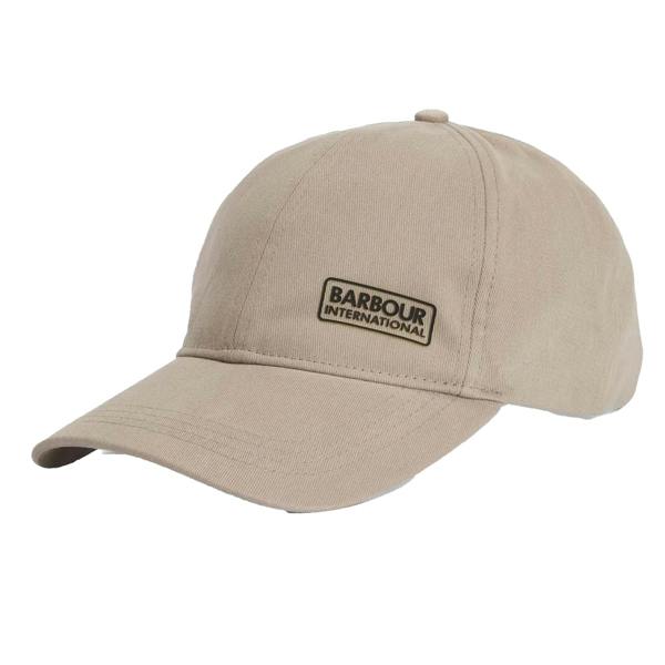 Barbour International Norton Drill Baseball Cap Concrete