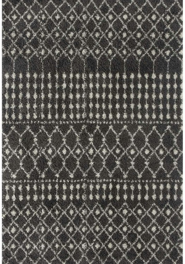Moroccan-style thick shaggy rug non-shedding