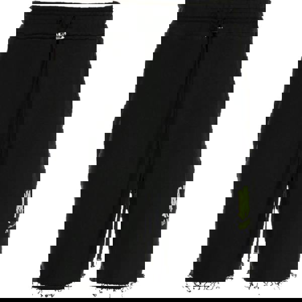 Amiri MA Logo Printed Lime Shorts   in  Black