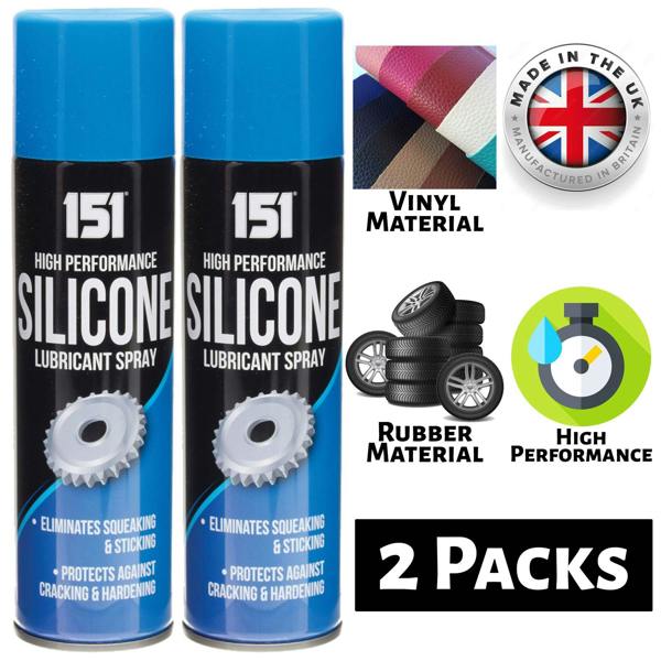 151 2X Silicone Lubricant Spray 200ml