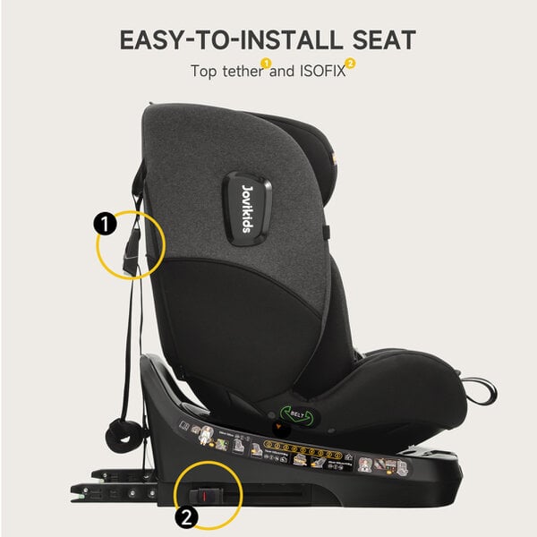 JoviKids Ranger TT Car Seat - Twilight