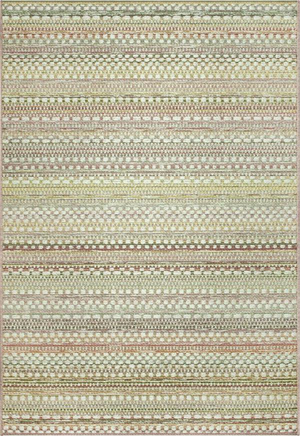 Brighton Rug - Red/Beige