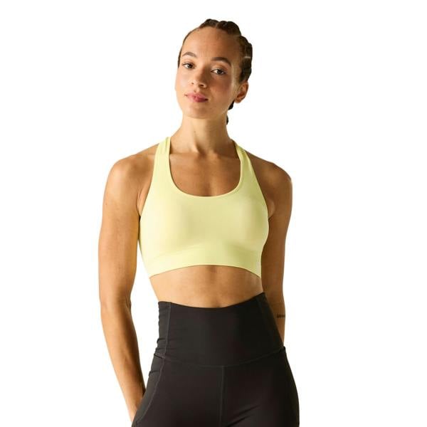 Dare 2B Womens/Ladies Dont Sweat It II Sports Bra - Wax Yellow - 