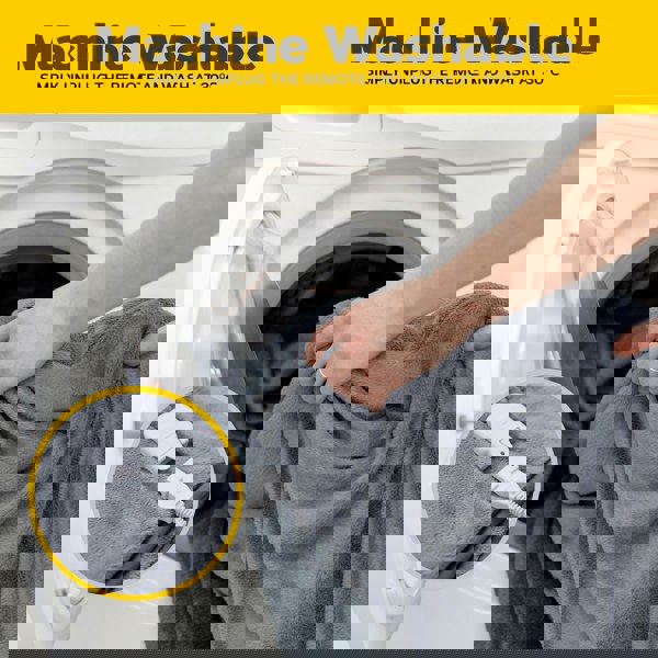 Air Pro Heated Electric Blanket with Digital Controller & 6 Heat Settings - Single 130x160cm