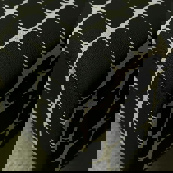 Intricate Textile Design Ottoman for Modern UK Flats