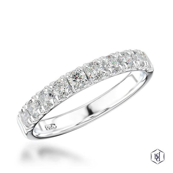 Sarah Layton Platinum Skye Eternity Wedding Band - 0.53ct