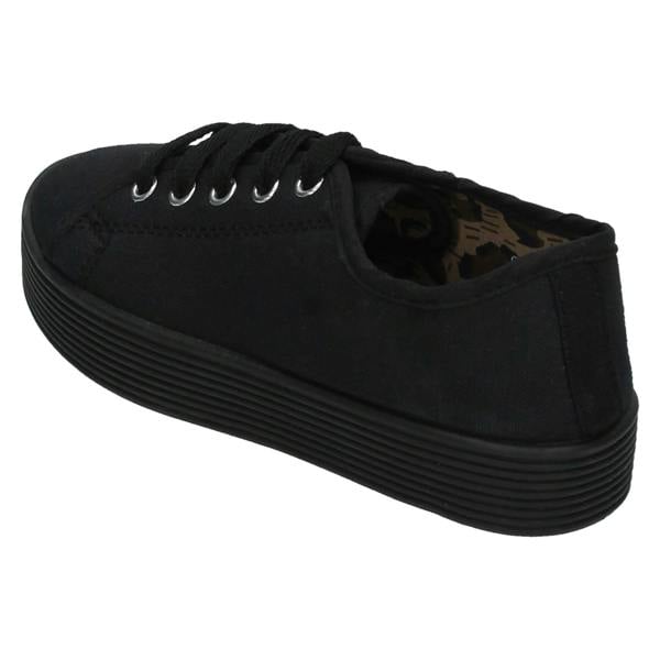 Spot On Girls Spot On Chunky Sole Casual Pumps