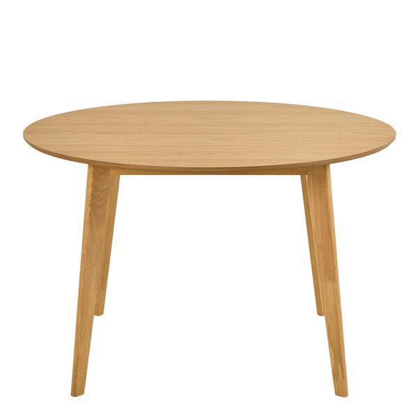 Wyld Haus Marseille 120cm Round Oak Veneer Dining Table