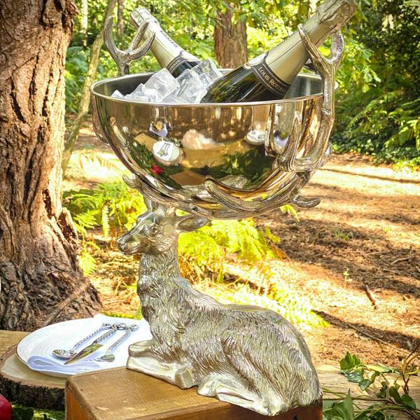 Culinary Concepts Small Resting Stag Punch Bowl