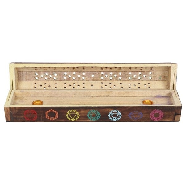 Serano Chakra Wooden Mixed Incense Box Set