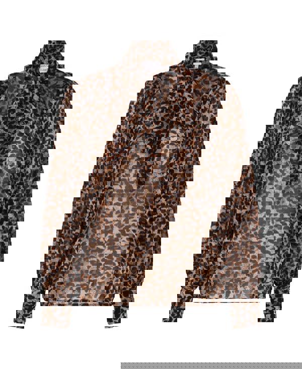 leopard print blouse