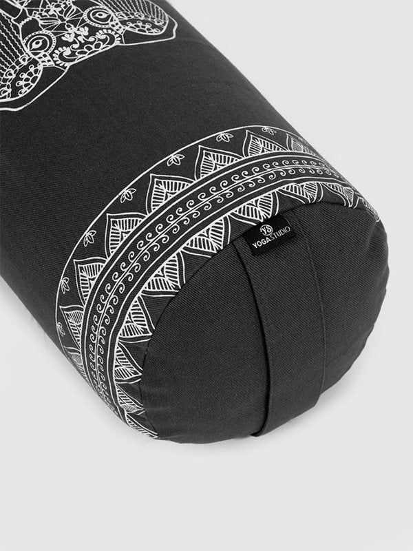 Yoga Studio Organic Buckwheat Elephant Meditation Bolster Cushion