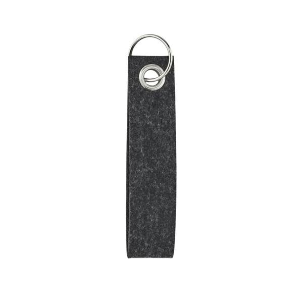 MidOcean Suora RPET Felt Keyring - Storm Grey - 