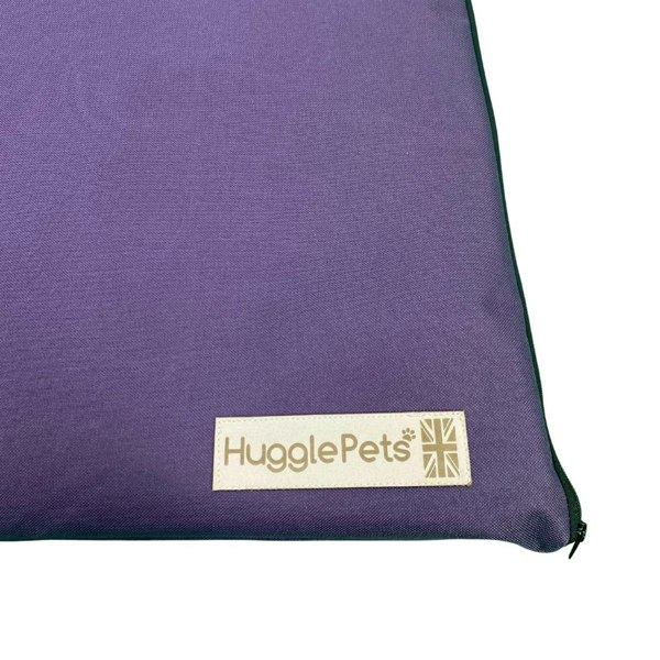 HugglePets Waterproof Dog Mat Cushion - Purple