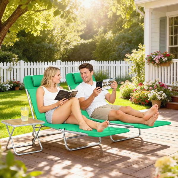 Sun Lounger Set