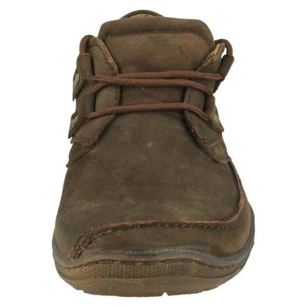 Maverick Mens Maverick Flat Lace Up Shoe With Metal Trim Detail