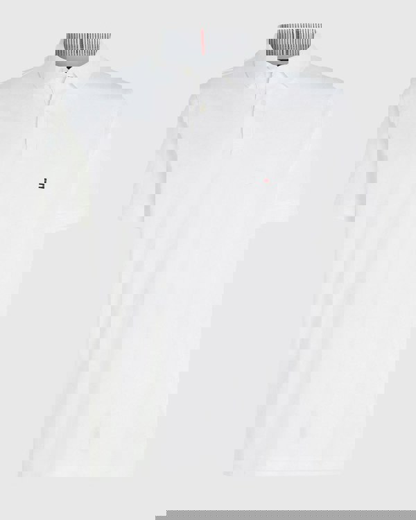 Tommy Hilfiger 1985 Regular Fit Mens Polo - White