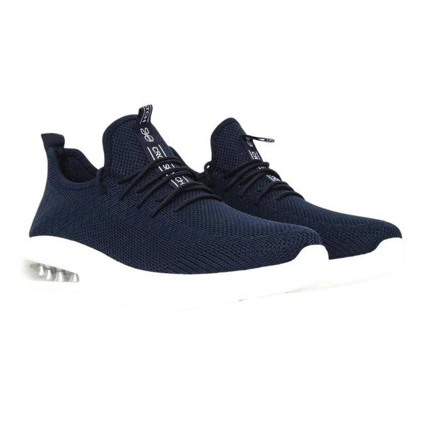 Crosshatch Mens Trevel Trainers - Navy - 