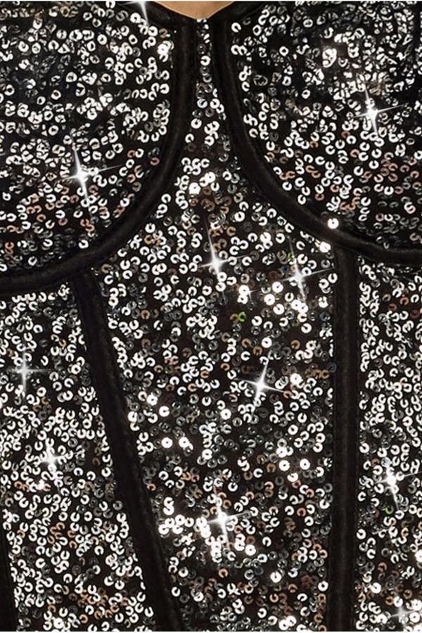 Sequin Corset T257