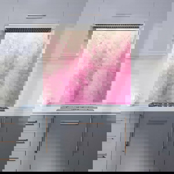 Warren Reed - Designer Pink Textured Effect Kitchen Splashback