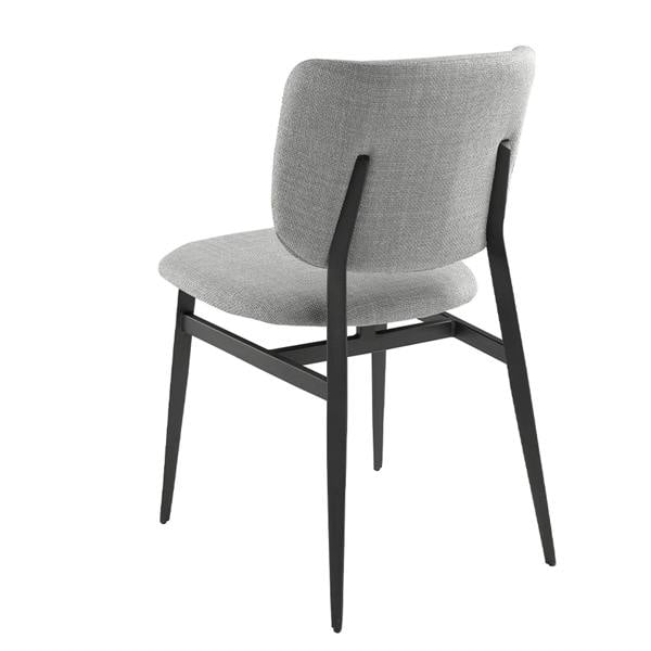Angel Cerdá Light Grey Fabric Chair 4147