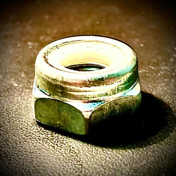 Fixaball BSF Hex Nyloc Nuts Steel Zinc BZP