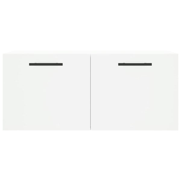 Berkfield Wall Cabinet White 80x36.5x35 cm Engineered Wood