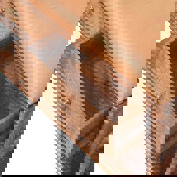 Artisan Furniture Solid Wood Bamboo Carved Storage