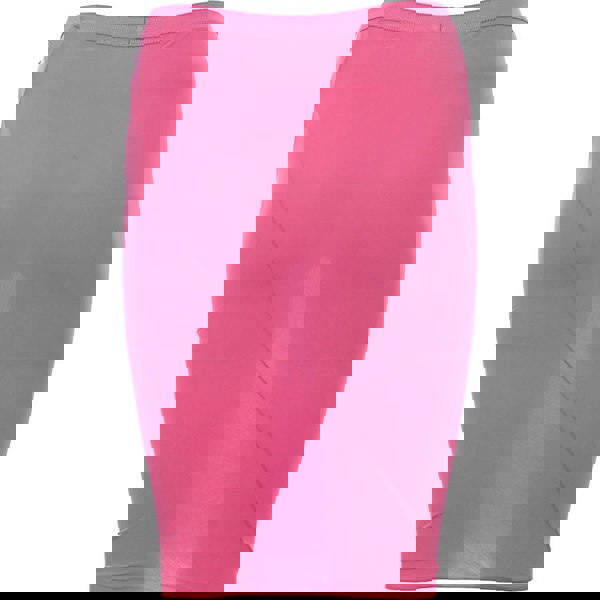 Rick Owens Womens Tube Stretch Cupro Jersey Mini Skirt In Pink