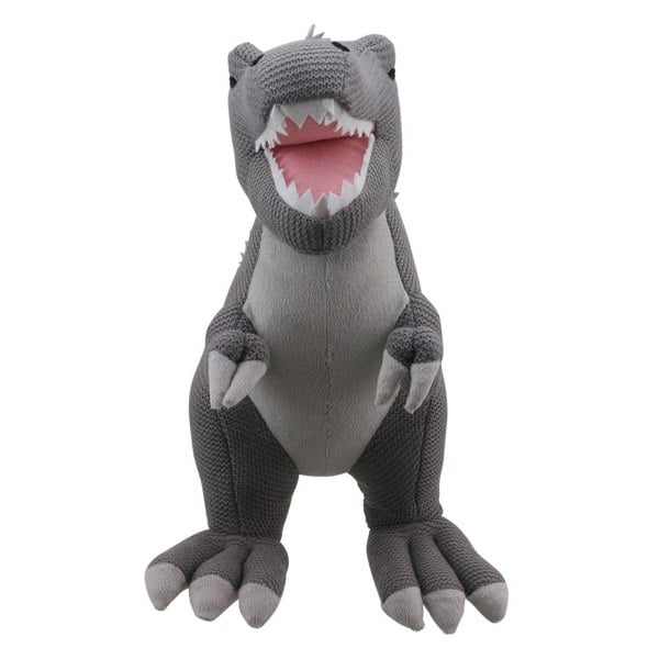 Wilberry T-Rex Grey - Large - Wilberry Knitted