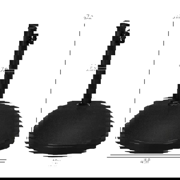 Center Pole Umbrella Base
