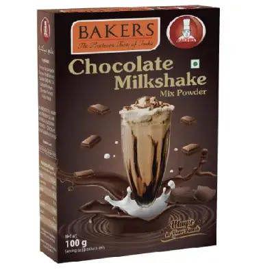 BAKERS MILKSHAKE MIX POWDER CHOCLATE FLAVOUR 100g
