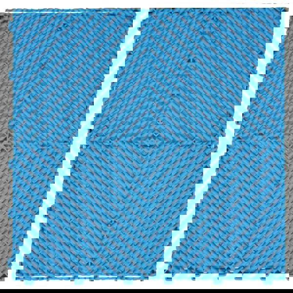 Nicoman Modular Interlocking Ribbed & Solid Garage Floor Tiles