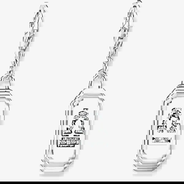 THOMAS SABO Silver Octagonal Cubic Zirconia Libra Charm 2141-643-21