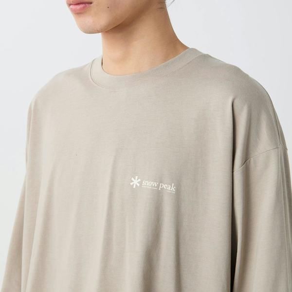 Snow Peak Soft Cotton Relaxed Long Sleeve T-Shirt
