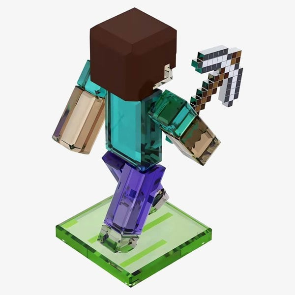 Swarovski Minecraft Steve Figurine 5701272