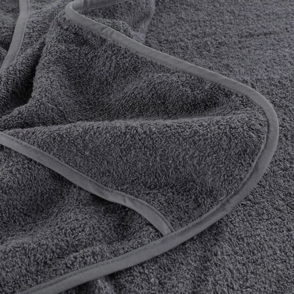 Berkfield Beach Towels 2 pcs Anthracite 60x135 cm Fabric 400 GSM
