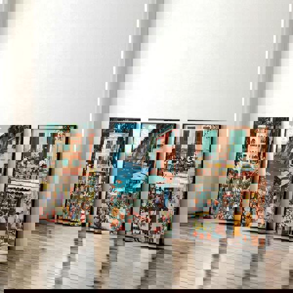 Paintings Living Room | Set of 3 Italian Lifestyle Wall art Prints