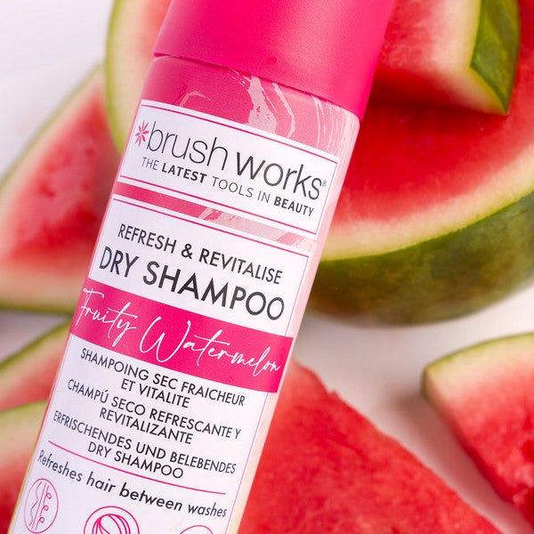 Brushworks Refresh & Revitalise Fruity Watermelon Dry Shampoo - 200ml