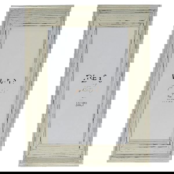 Hill Interiors Alba Single Photo Frame - White