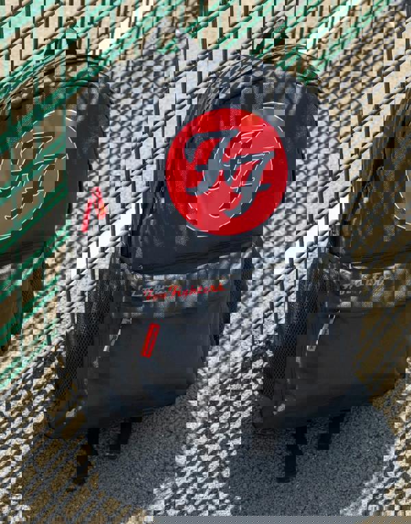 Foo Fighters Unisex Black Logo Backpack (One Size)