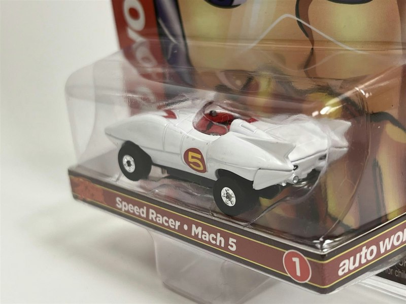 Auto World Slot Cars Speed Racer Mach 5 Thunderjet Ultra G HO Scale Slot Car SC372-1