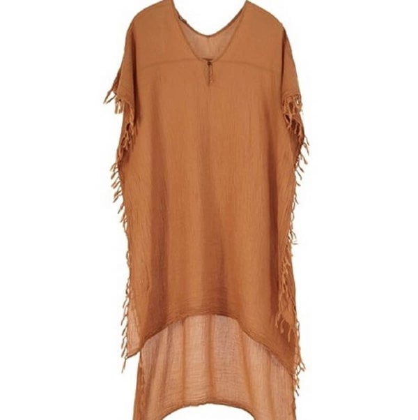 Cotton Kaftan, Ochre