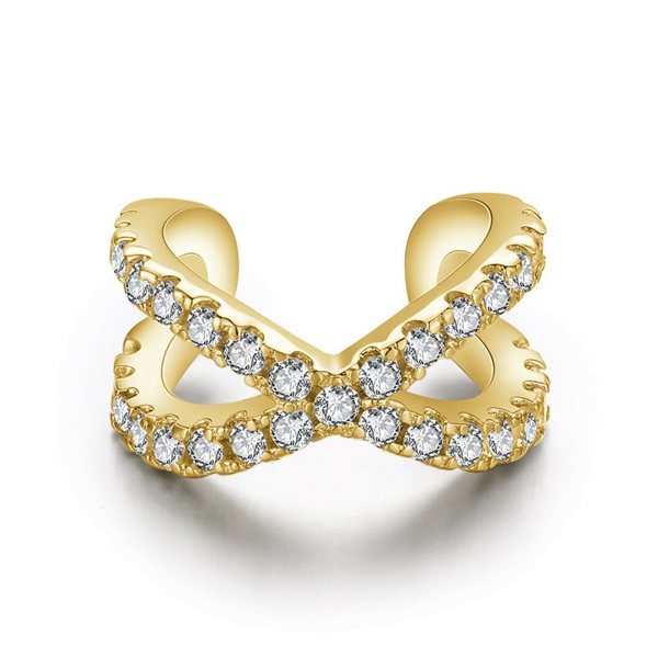 Gold Trip Infinity Ear Cuff