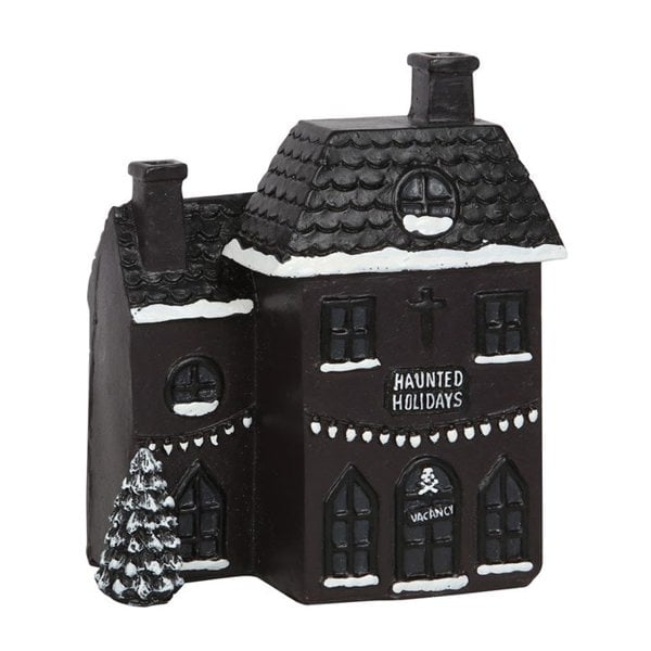 Serano Haunted Holiday House Incense Cone Burner