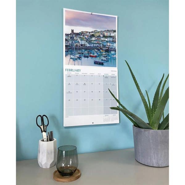Beauty Of Devon Calendar 2027, Wall Calendars, Month To View, Travel, Gift