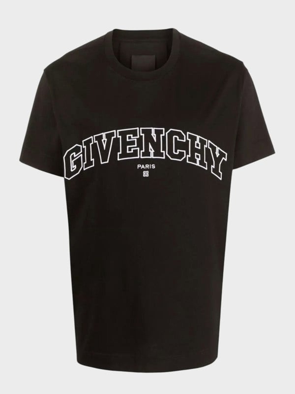 Givenchy Short Sleve Logo Tee Black - Supplied FashionGivenchy