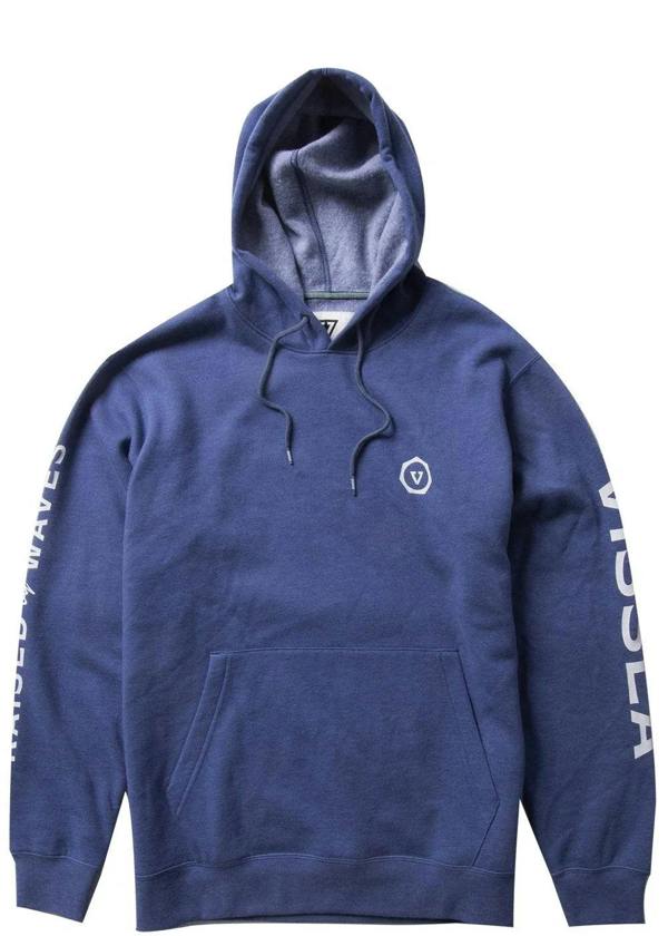 Vissla Coastal Eco Hoodie Fleece - Deep Royal Heather - M